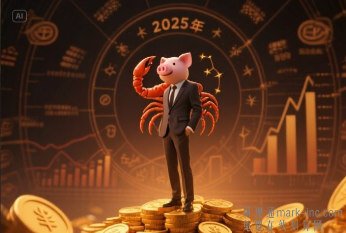 生肖猪的巨蟹男今年财运，2025年财运分析
