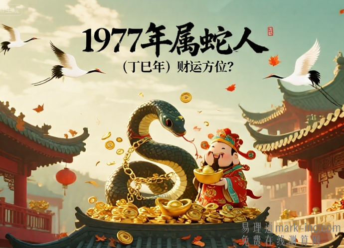 77年的蛇走哪方财运好，1977年属蛇人（丁巳年）财运方位解析