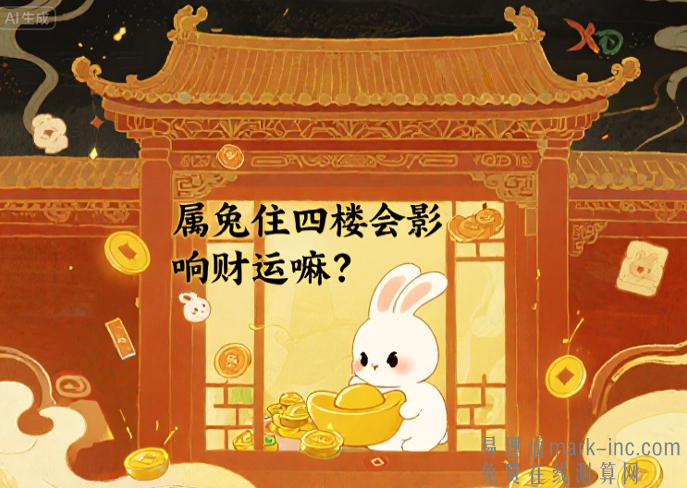 属兔住4楼会影响财运嘛