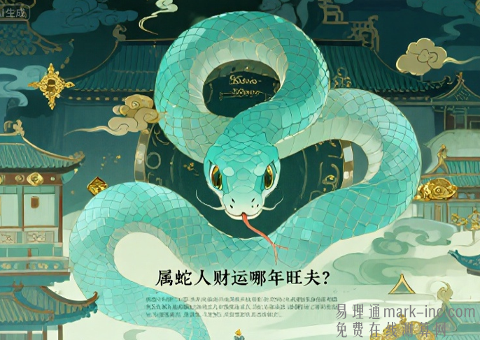 属蛇人哪年财运较旺夫：辛巳年（如2001、2061）金火相击，财星得用