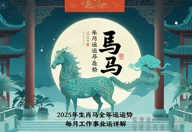 2025年生肖马全年运势及每月工作事业运详解