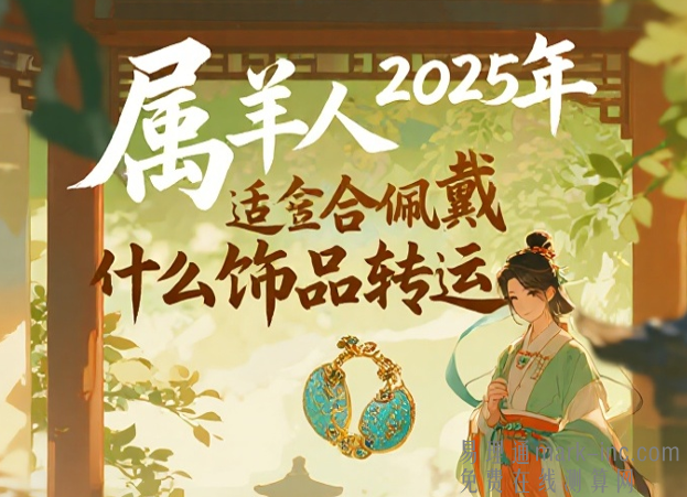 属羊人2025年适合佩戴什么饰品转运？化解太岁提升运势的吉祥物推荐